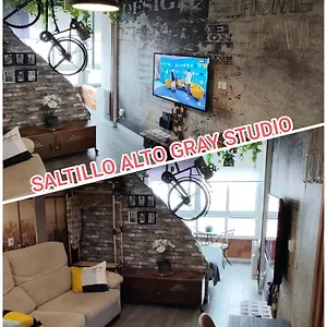 Saltillo Alto Gray Studio. Vistas Al Mar Y Piscina Apartment